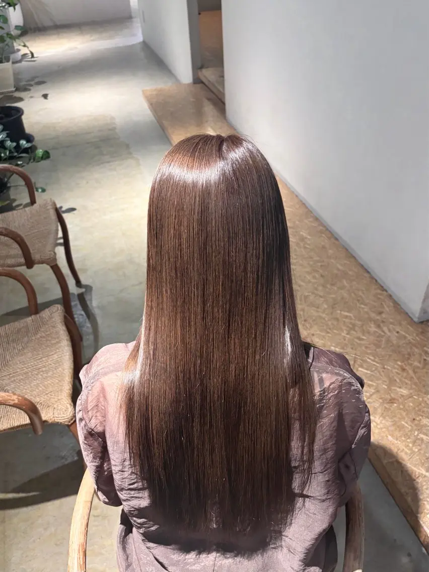 【平日限定】ブリーチなしWカラー +トリートメントの写真