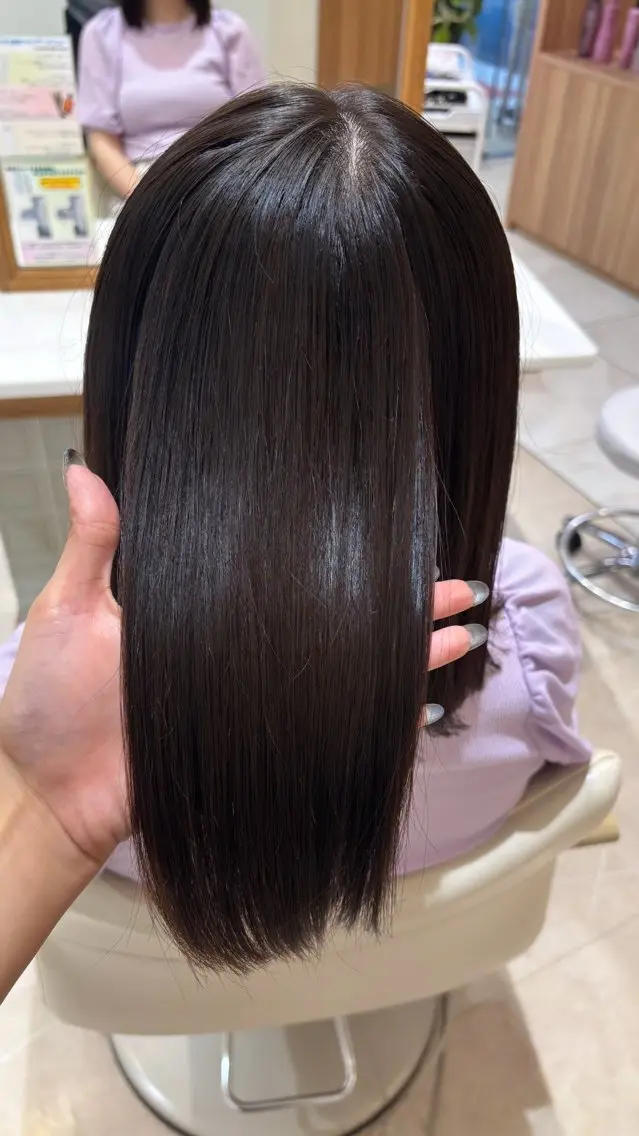 ミディアム 川又 愛美のヘアスタイル