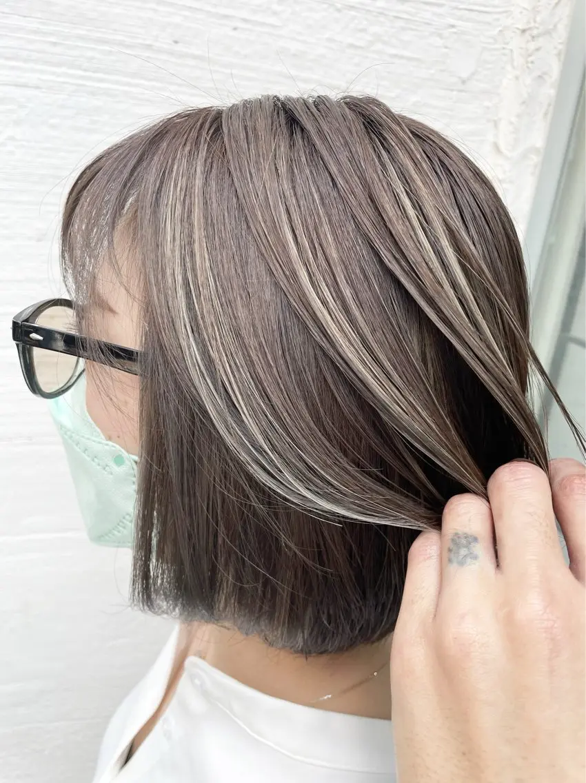 ⭐️カット&ハイライト&トリートメントの写真