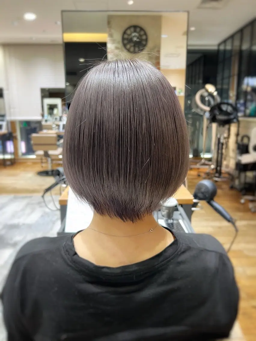 ショート カラー カット トリートメント 💍新宿ショート 💍岩田莉奈のヘアスタイル
