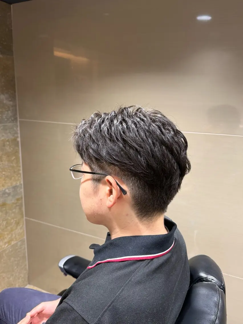 メンズ ビジネス 久保 ことねのヘアスタイル