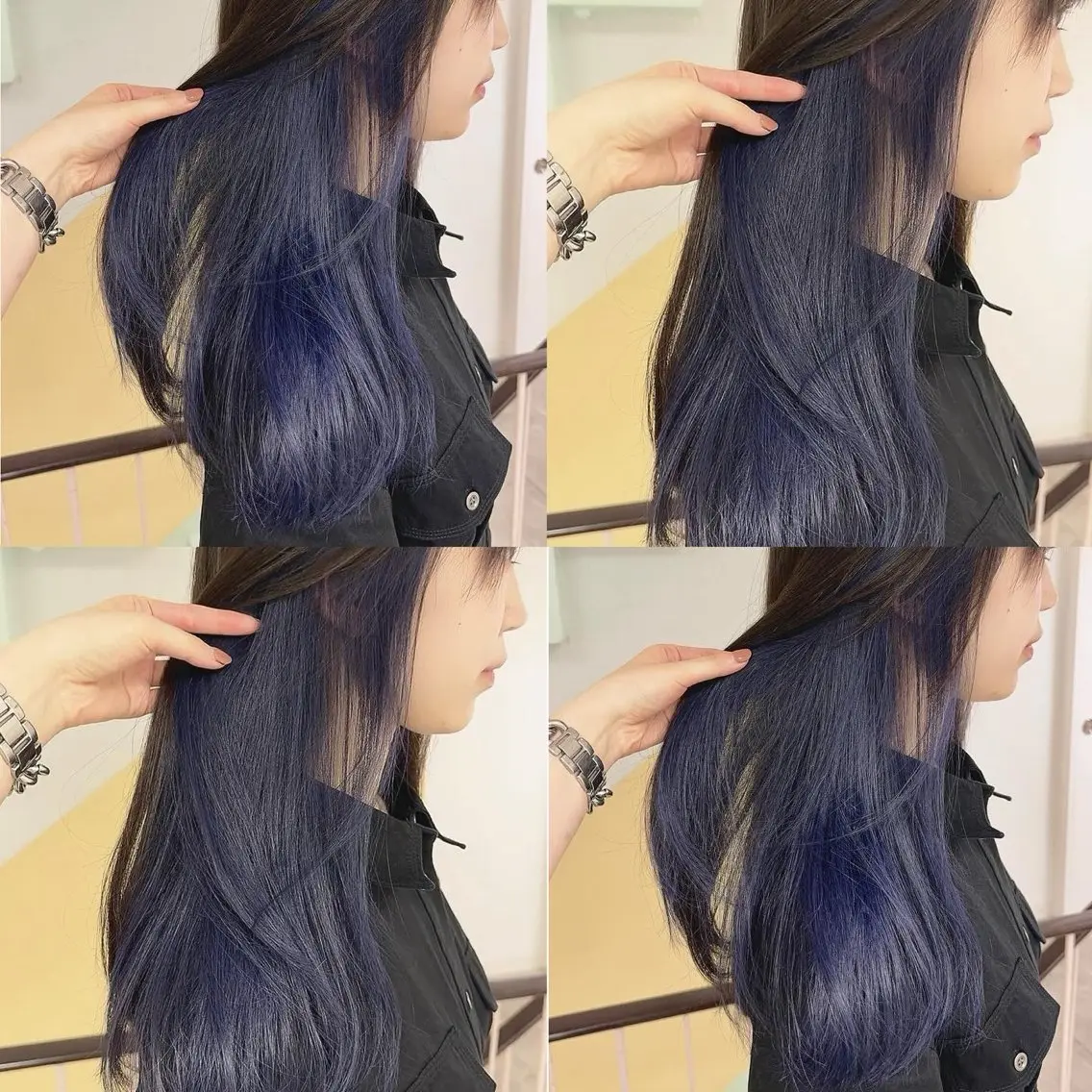 カラー ヘアカラー トリートメント 渋谷:インナーカラー ／🍒エリカ🍒のヘアスタイル