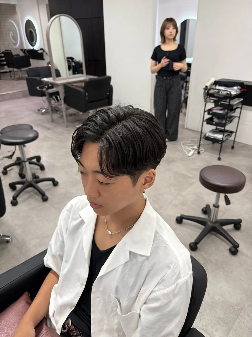 メンズ 林本 和音のヘアスタイル