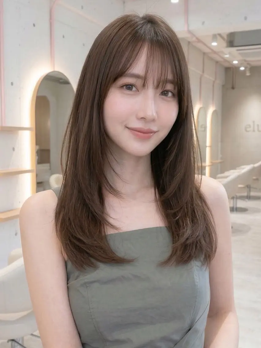 🥉人気NO.3🥉⭐︎透明感カラー⭐︎ケアブリーチ込みダブルカラー➕1stepトリートメント⭐︎の写真