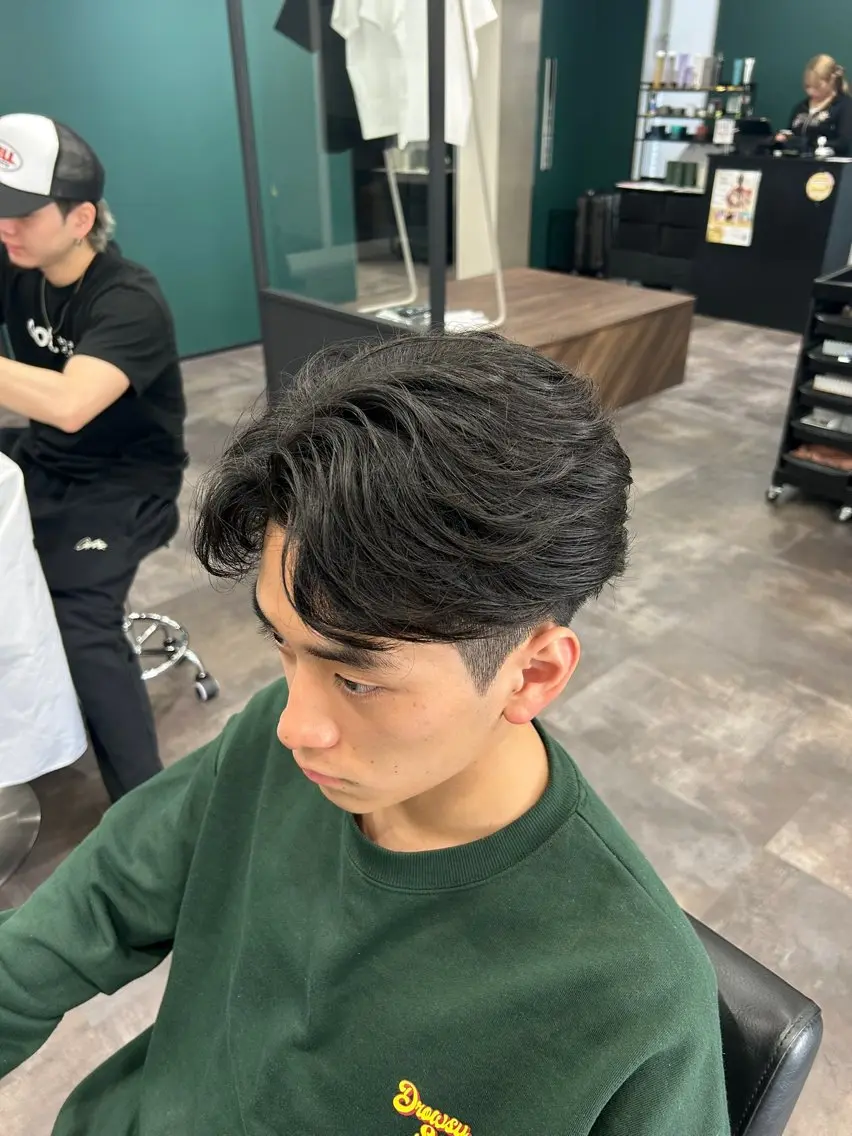 ミディアム メンズ 🐠メンズ特化🐠 井上風冴のヘアスタイル
