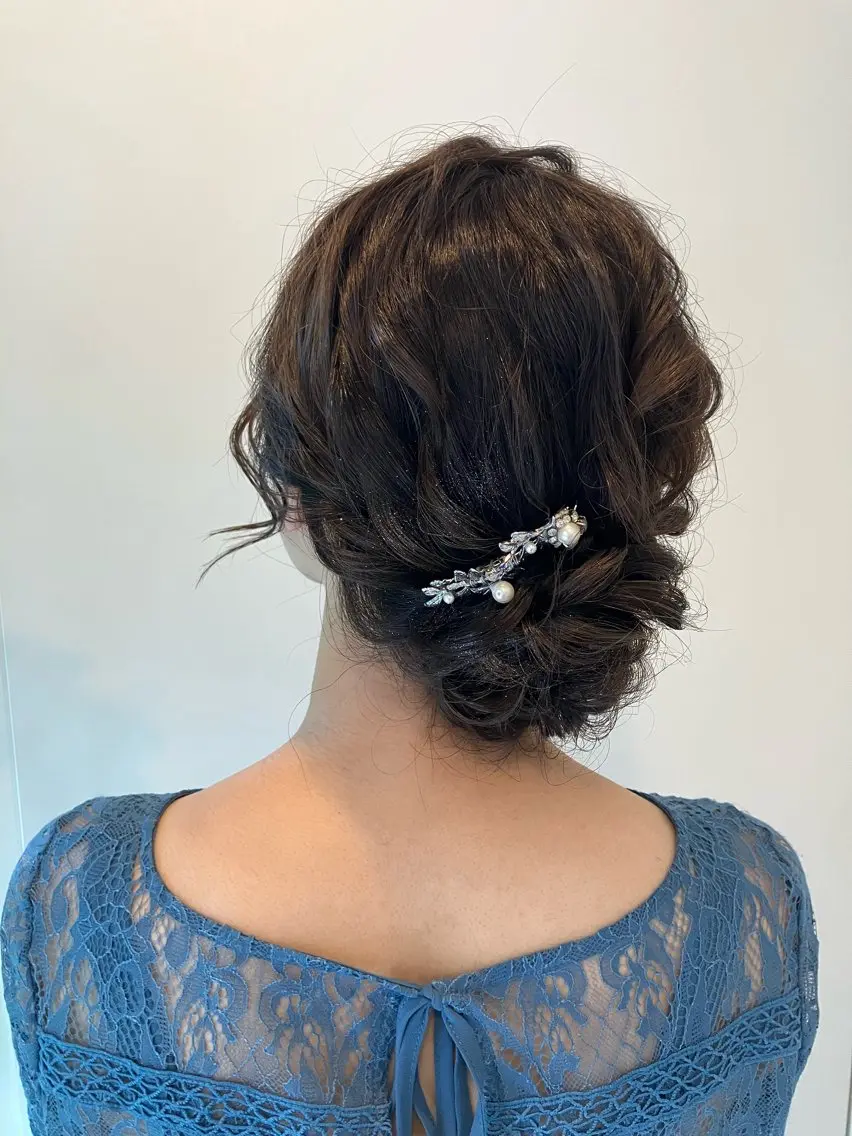 ヘアアレンジ 結婚式・ブライダル Hair&Make Nahoのマツエク・マツパデザイン