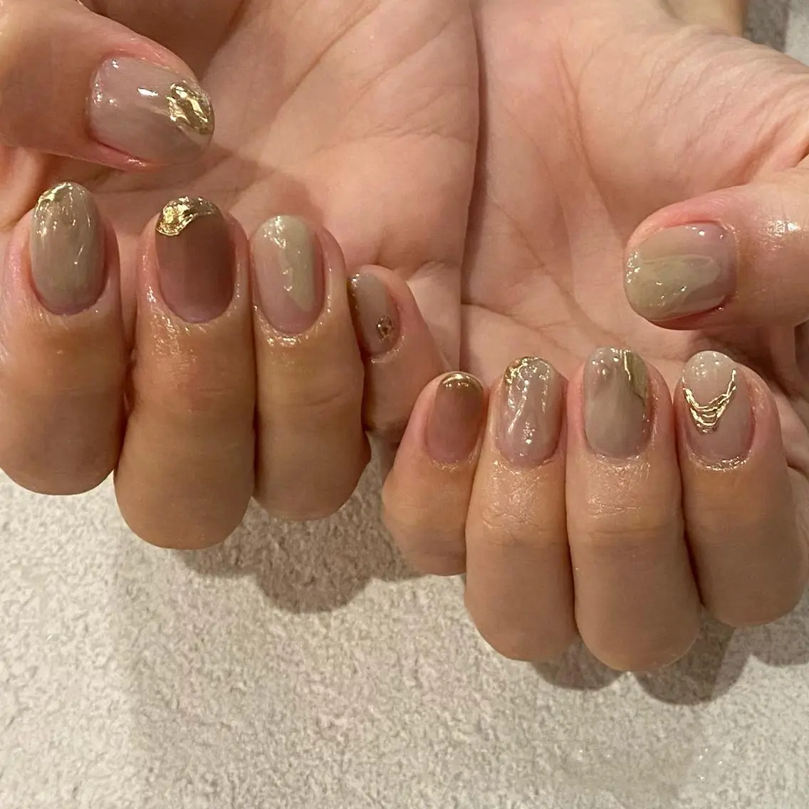 ネイル ハンドネイル Daisy nail reikaのネイルデザイン