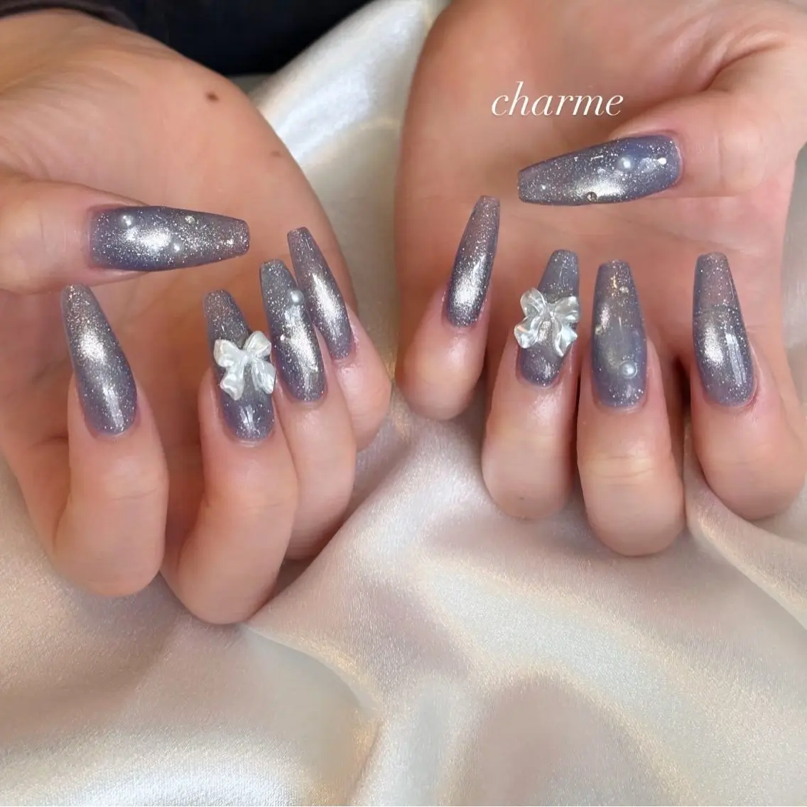 ネイル フラッシュネイル charme nailのネイルデザイン
