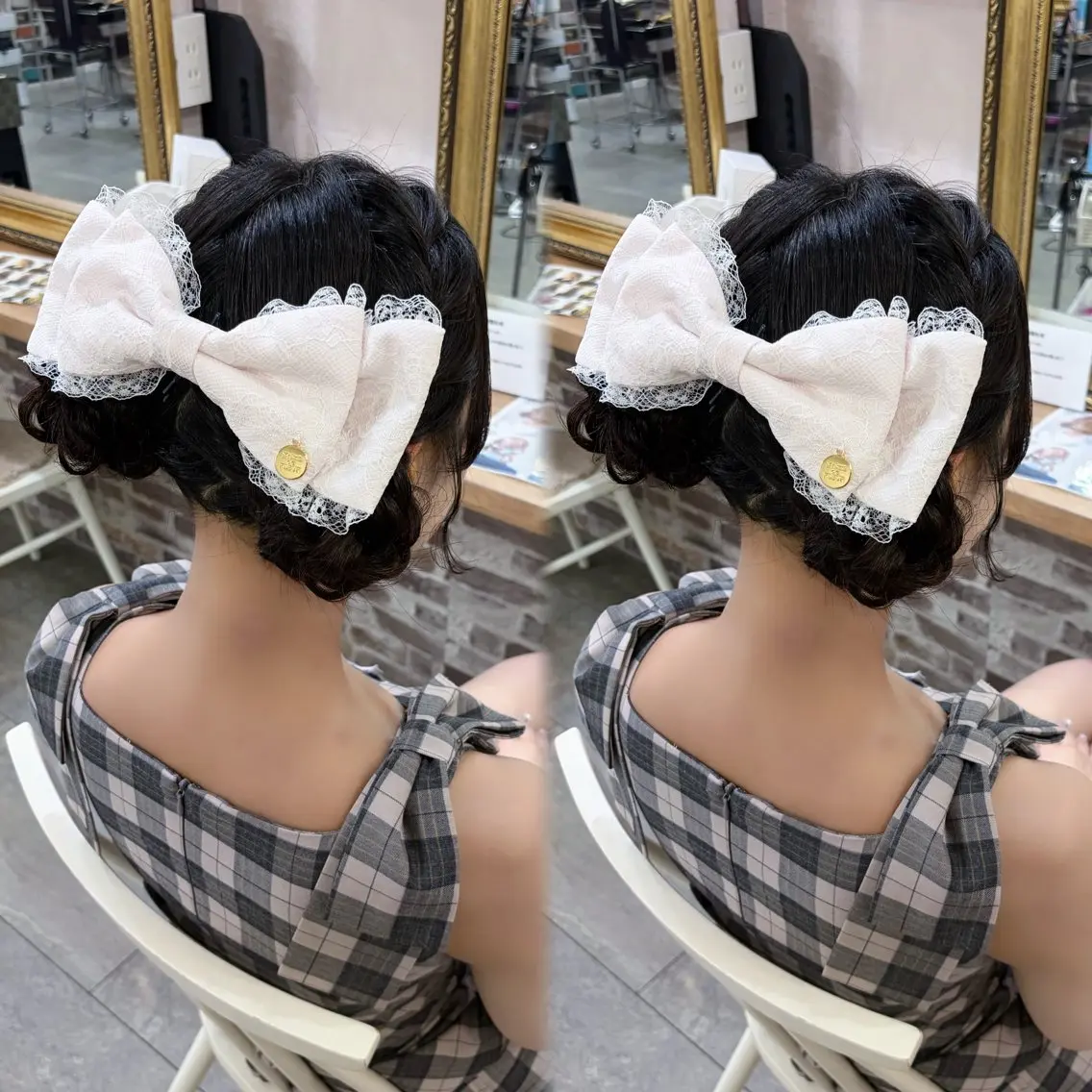 ヘアアレンジ お団子ヘア 武田 比奈のヘアスタイル