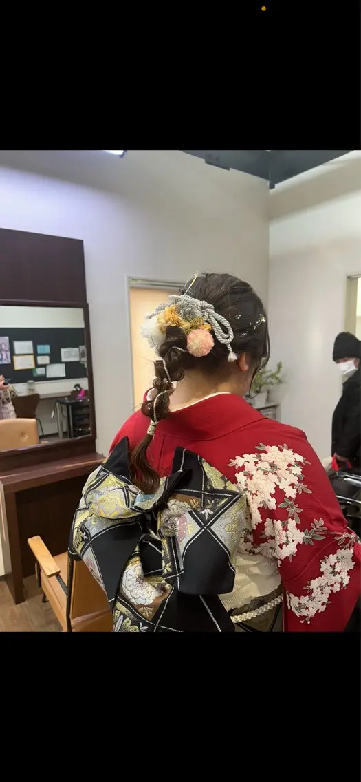ヘアアレンジ ヘアセット シェアサロン岡留 夢名のヘアスタイル