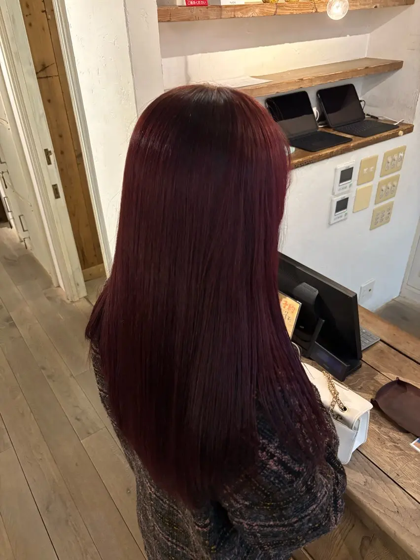 ヘアカラー 野口 心晴のヘアスタイル