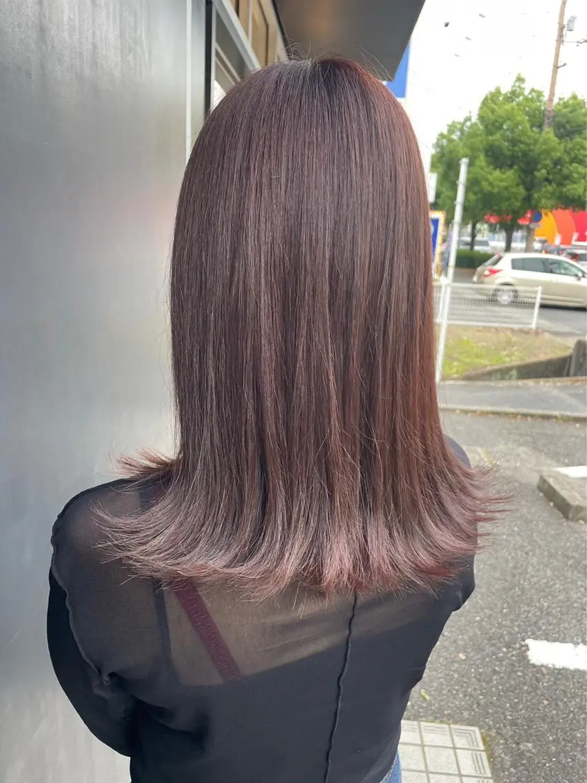 ピンク系艶カラー限定 🩷🫧（ブリーチ不可）の写真