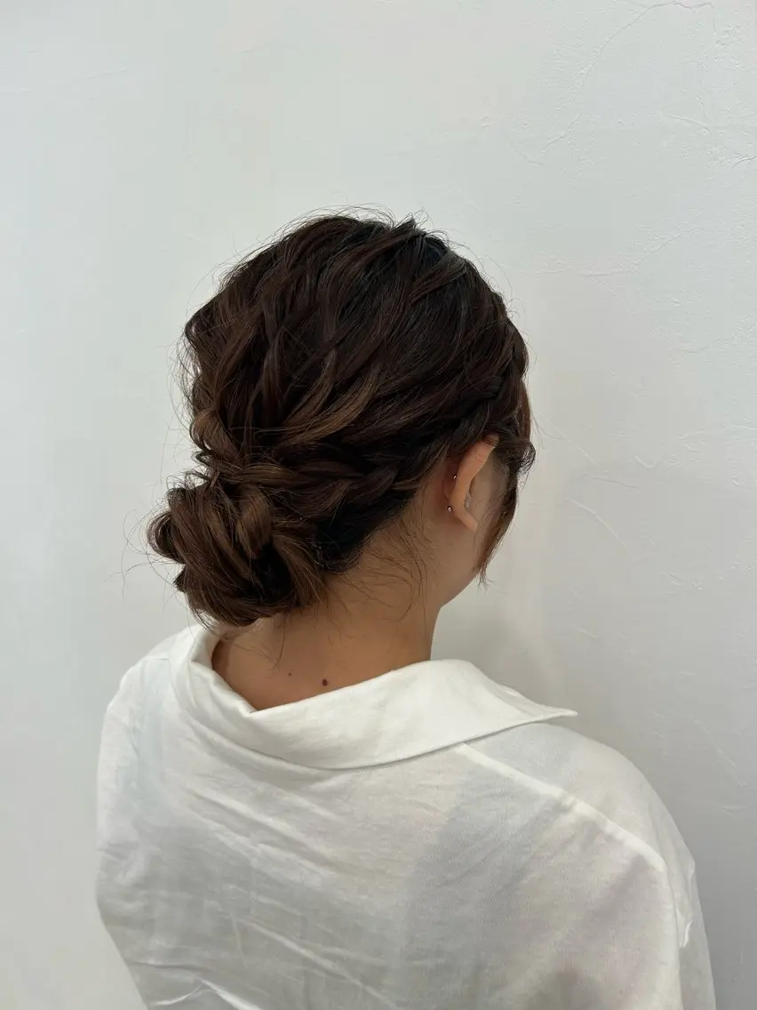 ロング ヘアアレンジ ヒナリ/まつ毛パーマ 無料モデル募集中☆彡のマツエク・マツパデザイン