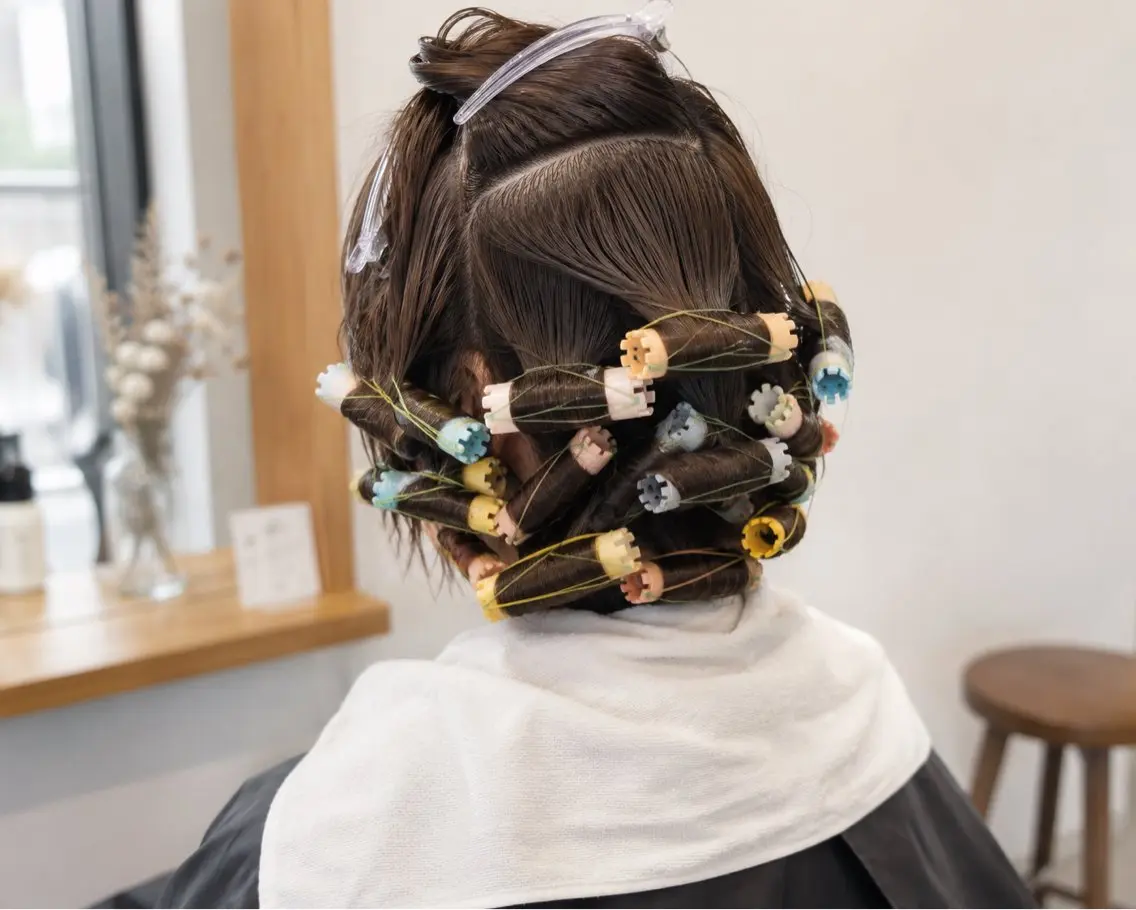 カット+パーマ+トリートメントの写真