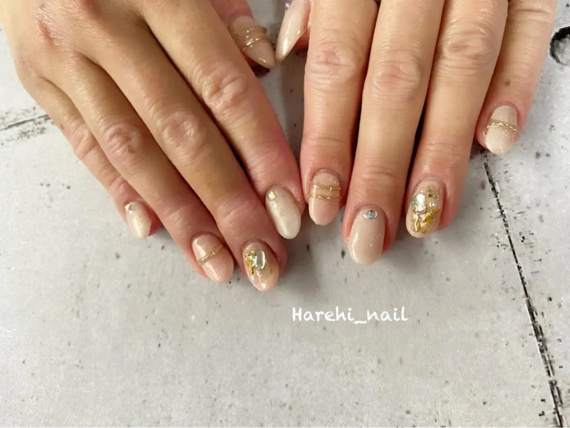 ネイル ハンドネイル Harehi_ nailのネイルデザイン
