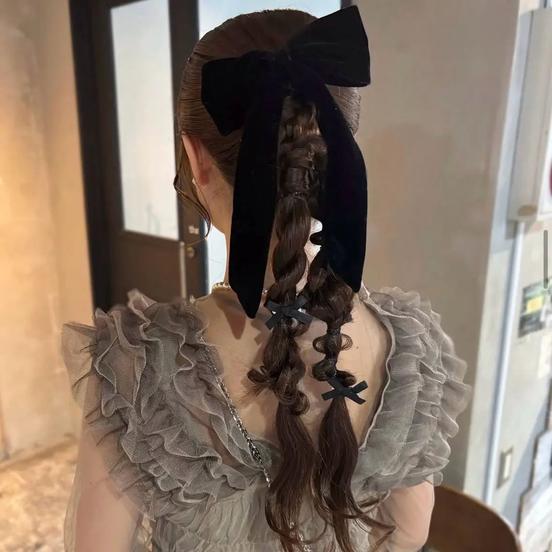 大切な日に🎀ヘアセットの写真