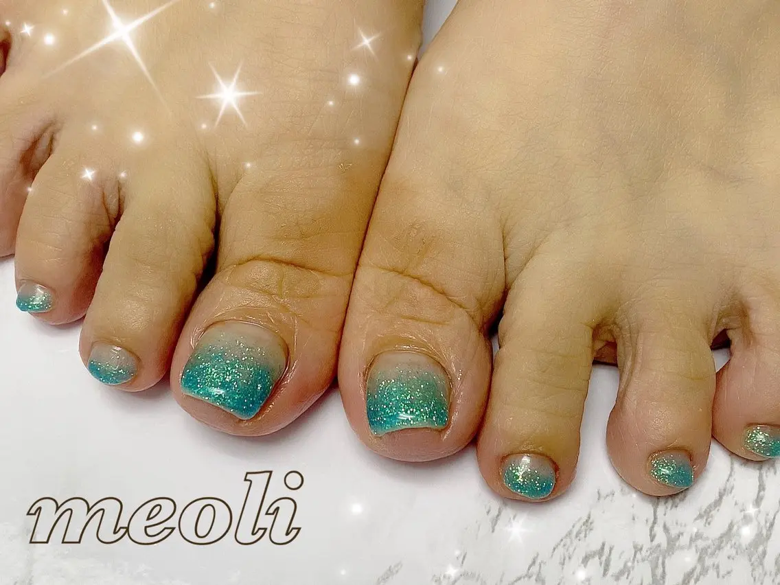 ネイル フットネイル nail salon meoli メグのネイルデザイン