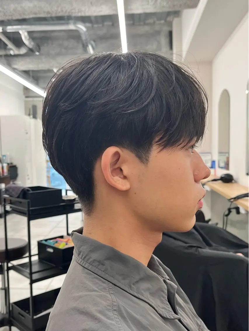 ショート パーマ メンズ 🏆メンズヘア特化 🥇代表りんぺーのヘアスタイル