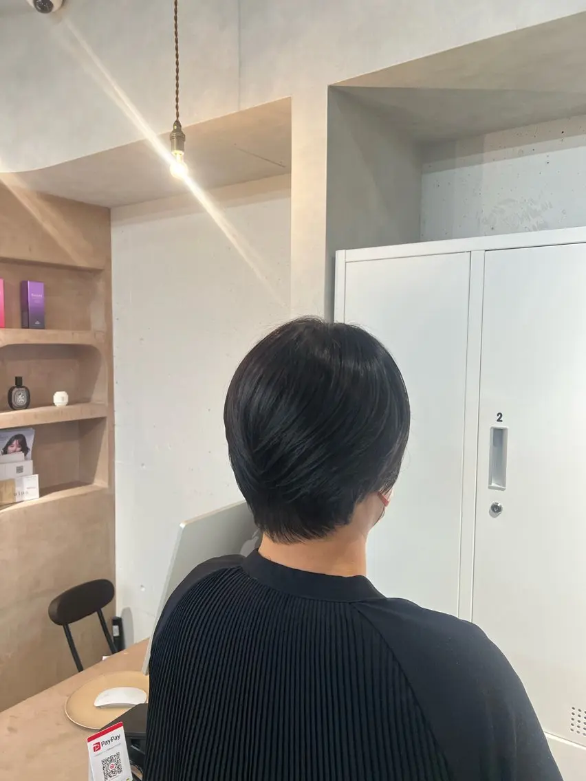 ショート ショートヘア ひなた-YUCCA- elua⭐️のヘアスタイル