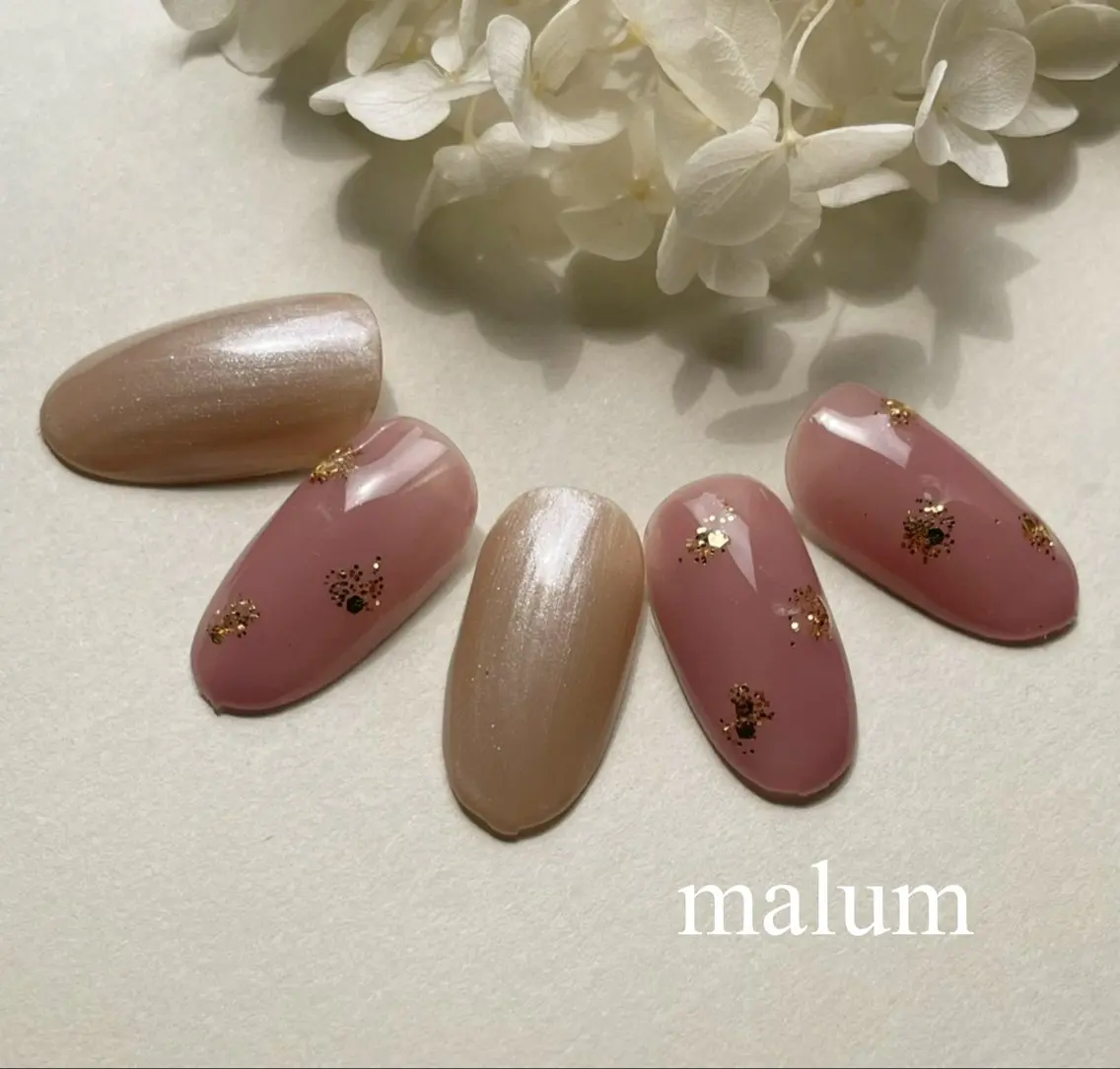 ネイル ハンドネイル malum nailのネイルデザイン