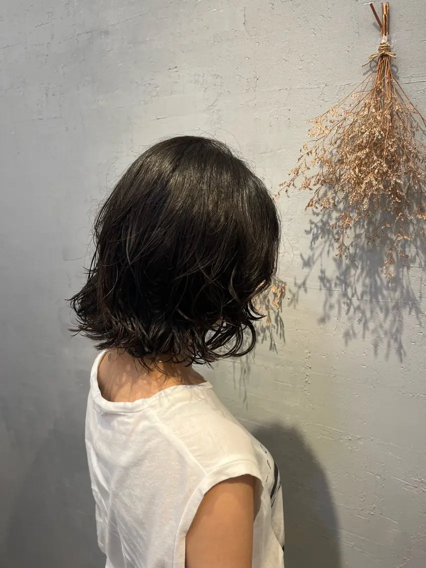 パーマ カット ヘアカラー トリートメント ヘッドスパ ete カイエダのヘアスタイル