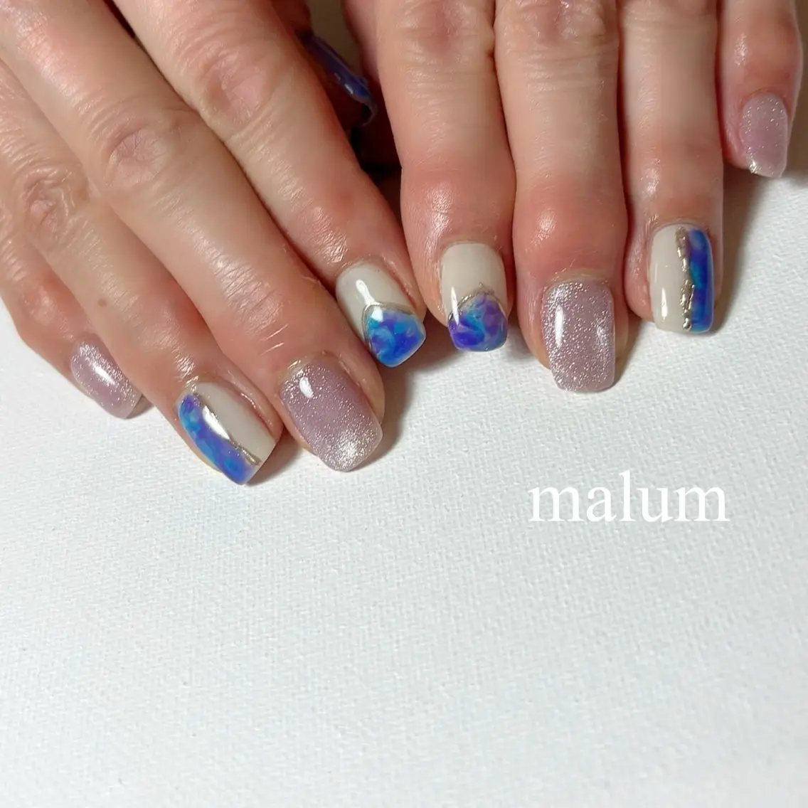 ネイル ハンドネイル malum nailのネイルデザイン