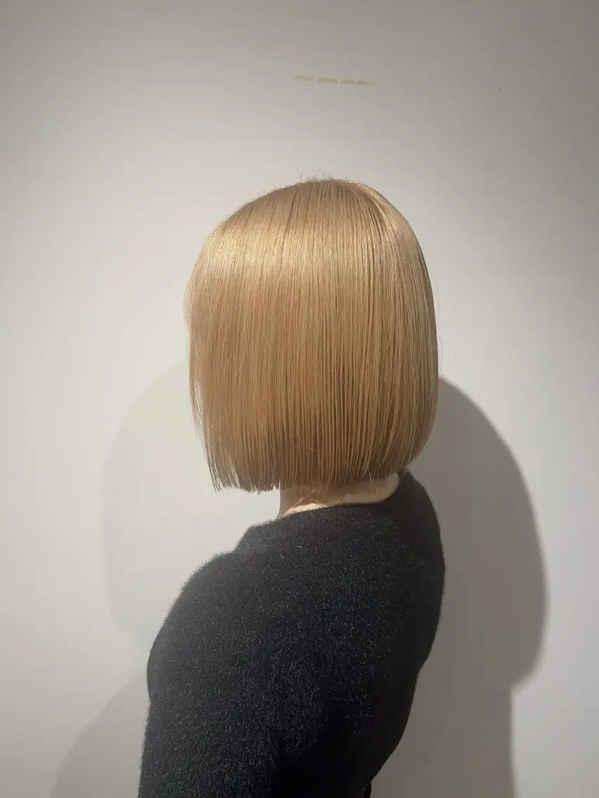 ショート ボブ カット CreBiA🫧名駅 馬場のヘアスタイル