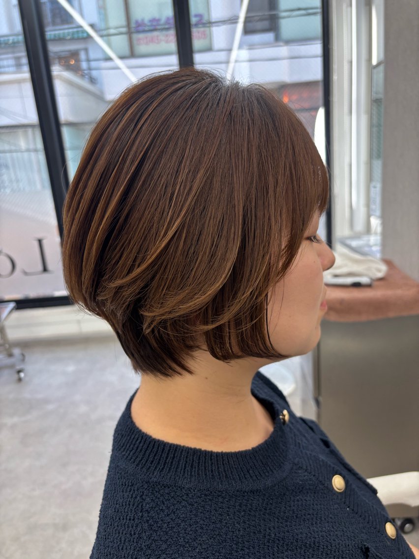 ショート カット ヘアカラー 関山浩平ショート /ボブ/ヘアセットのヘアスタイル