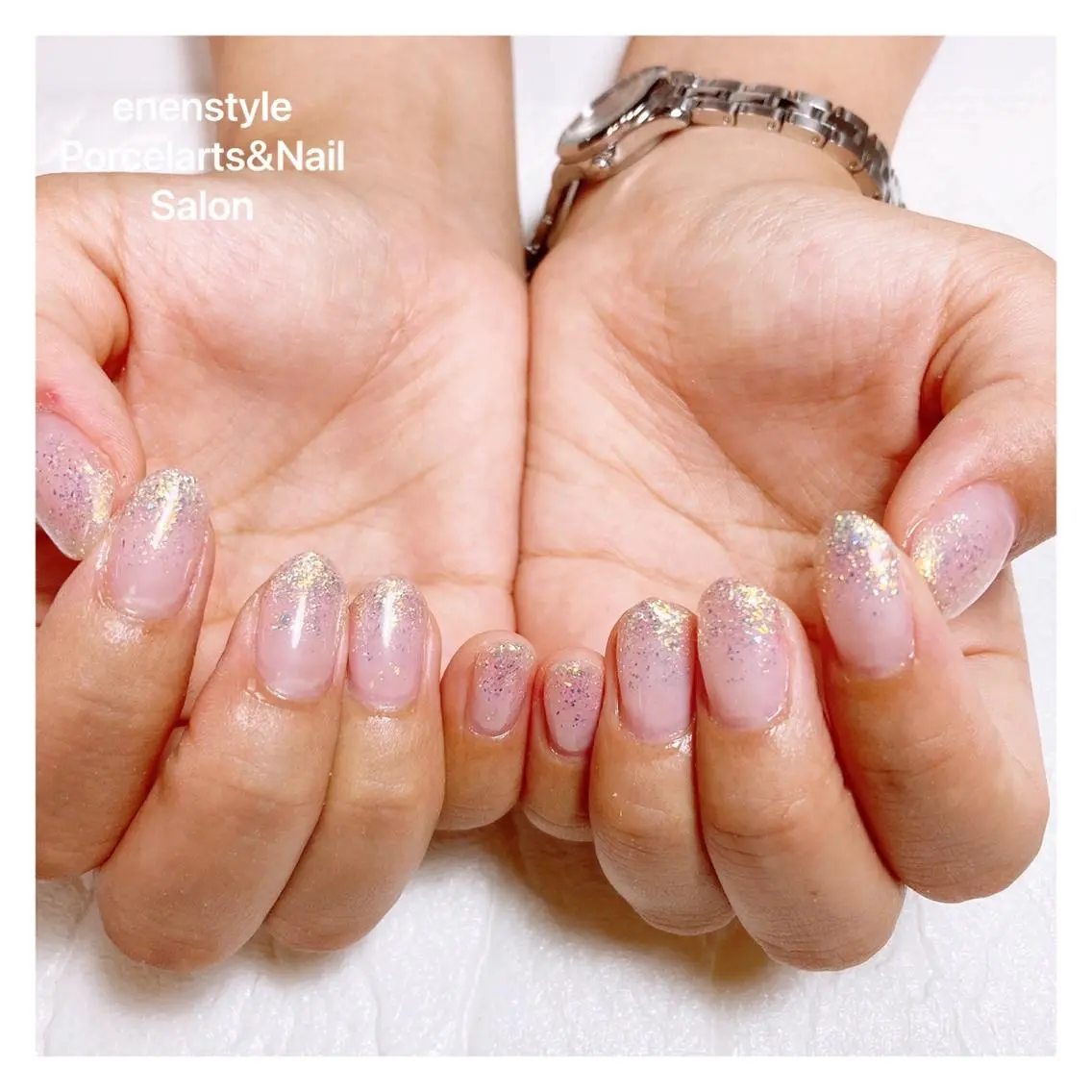 ミディアム ネイル 🐾enen style 🐾のネイルデザイン