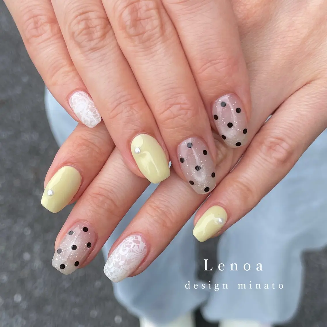 ネイル ハンドネイル Lenoa minatoのネイルデザイン