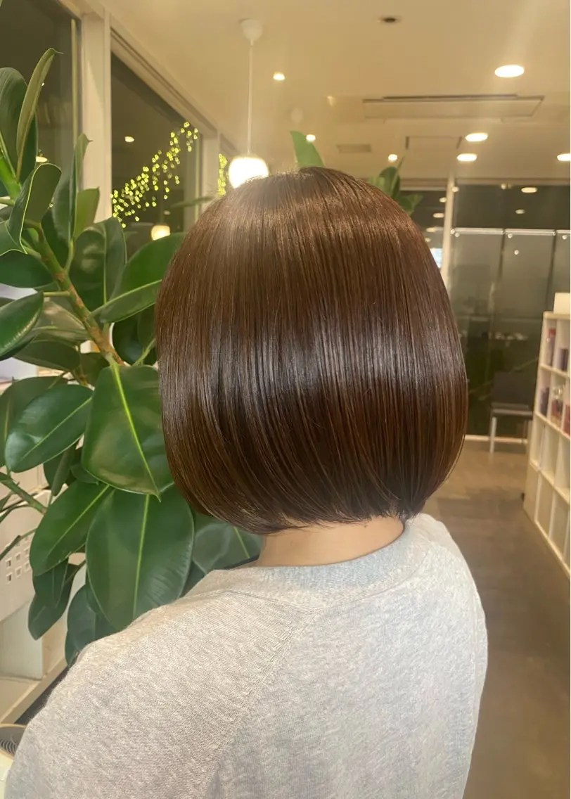 ショート カラー 🎧ayaka/ボブ /透明感カラー🩵のヘアスタイル