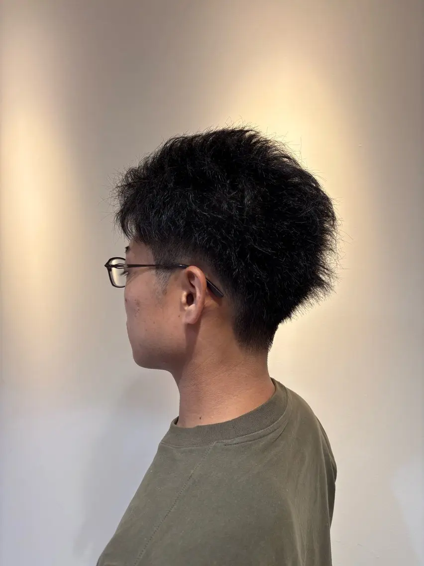 ショート メンズ カット 木村 柊斗のヘアスタイル