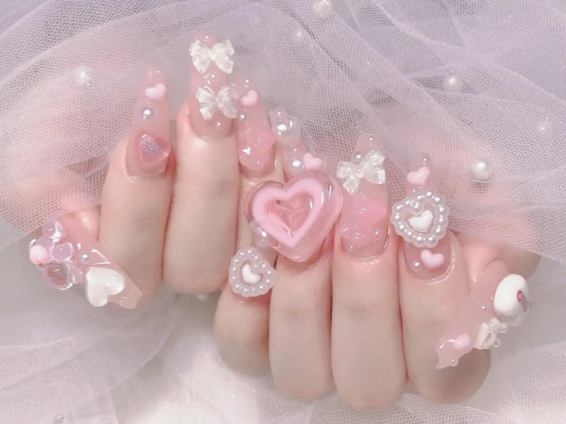 💕パーツ乗せ放題☆クマ羽ハ一卜りボンなと❤️‍🔥【地雷/量産/持ち込み】の写真