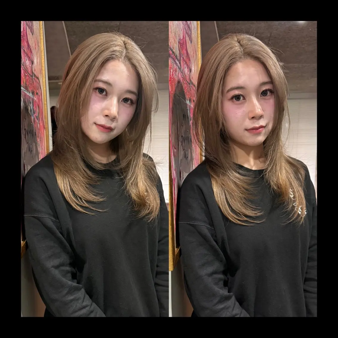ロング カラー カット ヘアカラー トリートメント mai / linoah˚✧のヘアスタイル