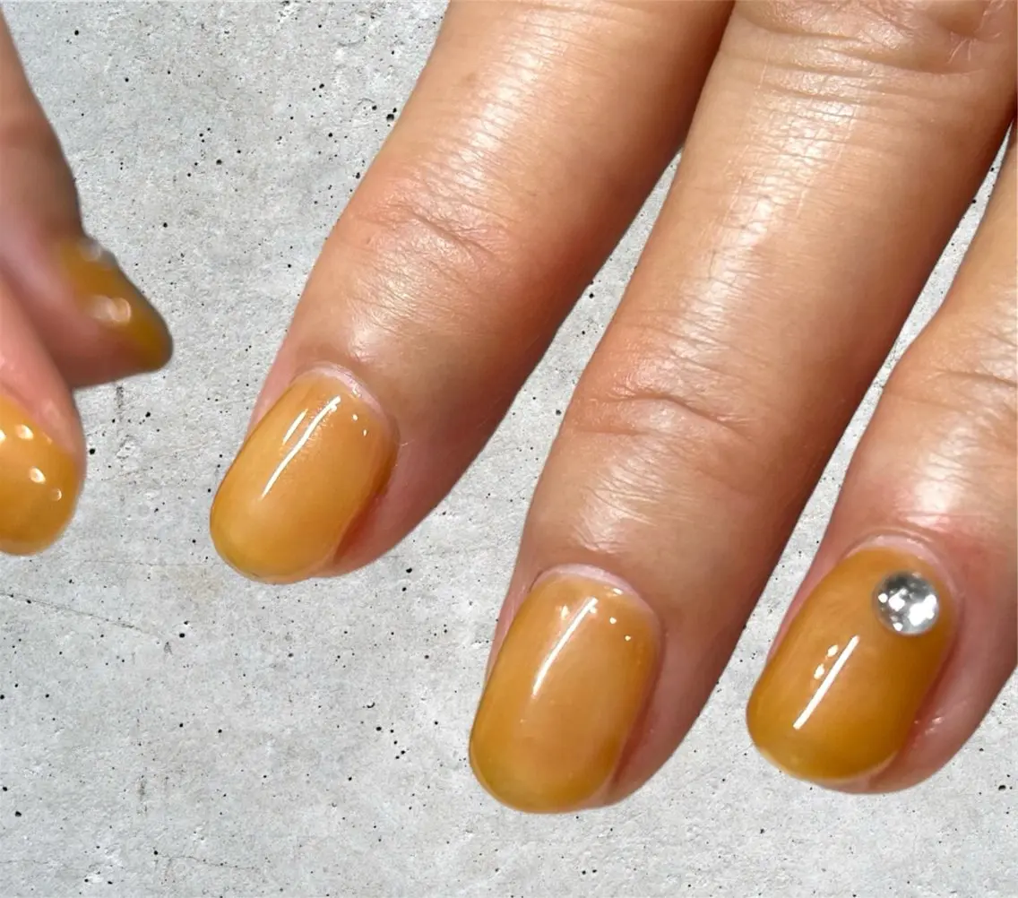 ネイル ワンカラーネイル cscnail keikoのネイルデザイン