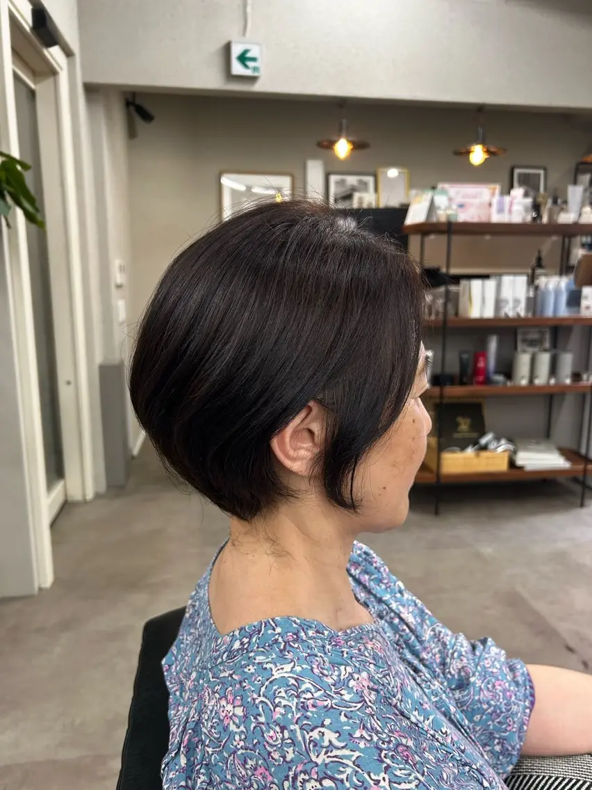 ショート カット 秦 海来のヘアスタイル