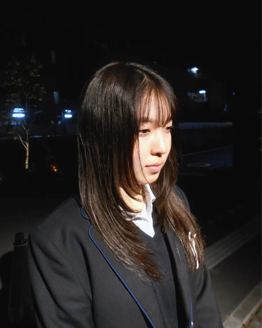 ロング 顔まわりレイヤー 顔周りカット レイヤーカット 伊藤 心良のヘアスタイル