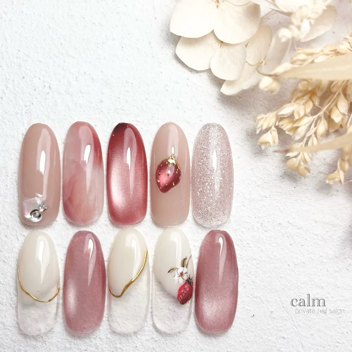 ネイル ハンドネイル calm 〔ｶｰﾑ〕のネイルデザイン