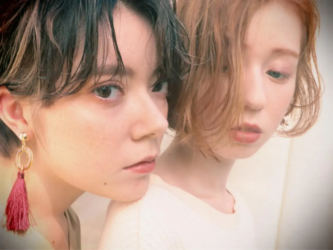 ショート カラー パーマ BASSA 下井草店のヘアスタイル