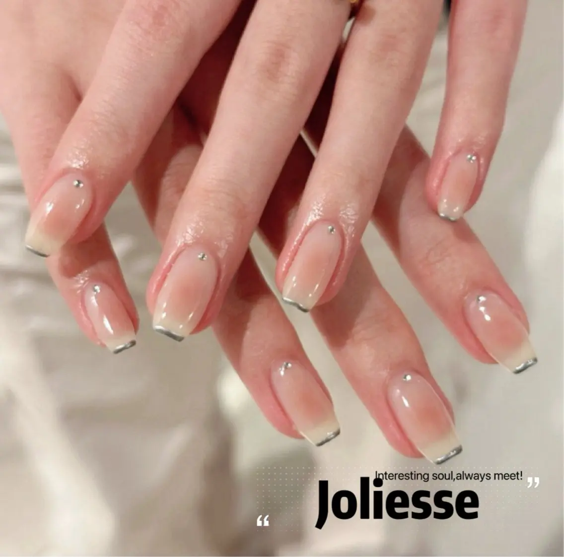ネイル チークネイル Joliesse nail salonのネイルデザイン