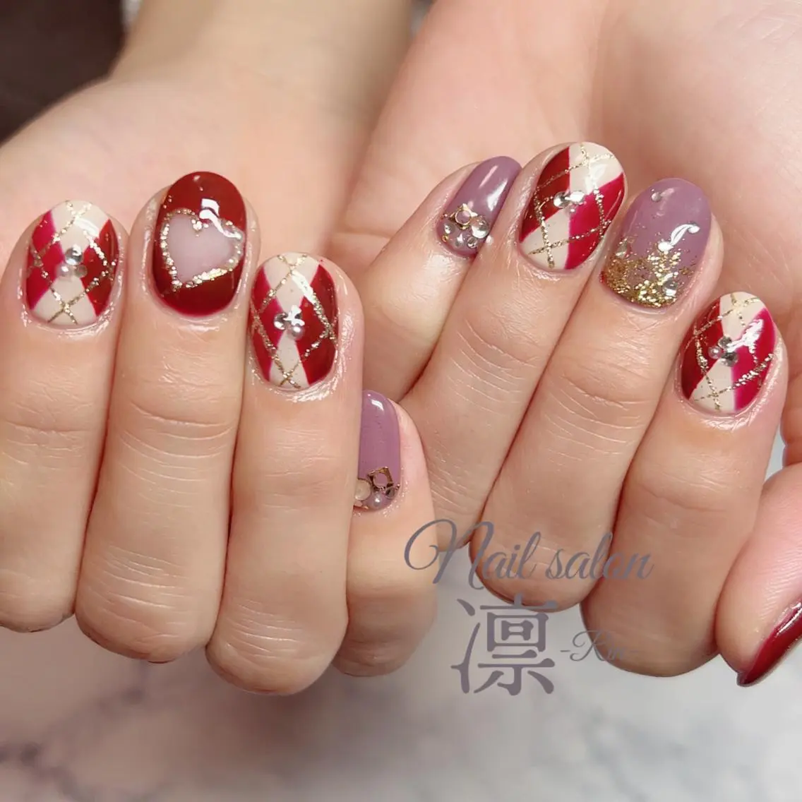 ネイル ジェルネイル private salon凛のネイルデザイン