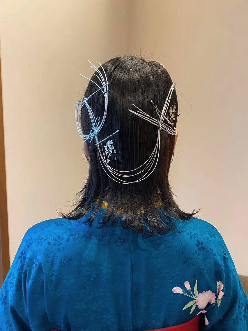ミディアム ヘアアレンジ ヘアセット ENIF ヤマグチアツコのヘアスタイル