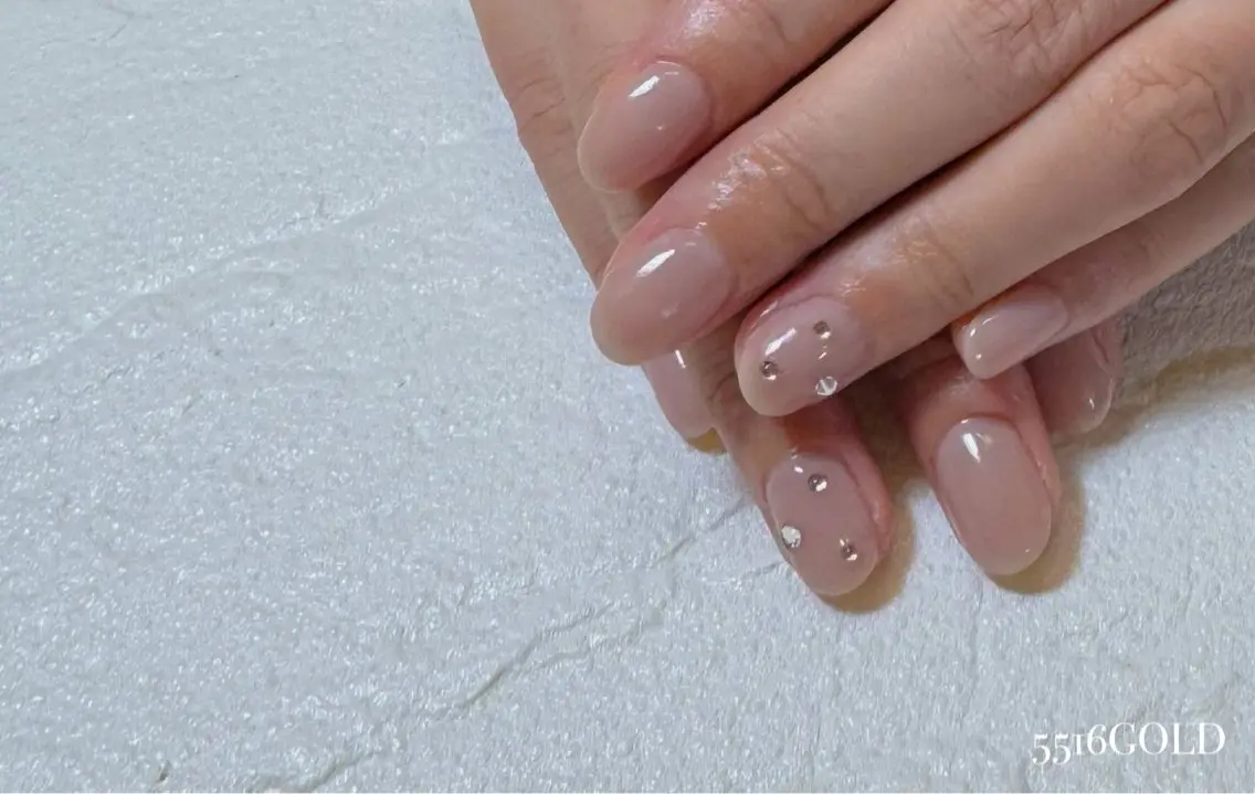 ネイル ワンカラーネイル シンプルネイル 💎5516 MACHIKOのネイルデザイン