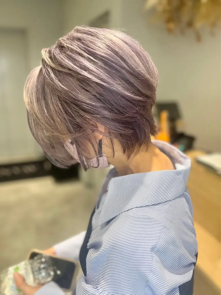 ショート カラー AVANCE泉大津店 加茂瑞希のヘアスタイル