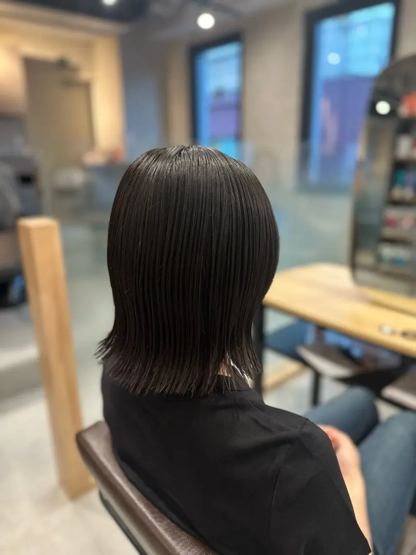 ミディアム カット トリートメント hayato / 梅田のヘアスタイル