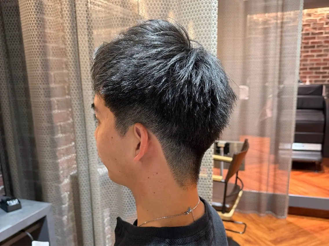 ショート メンズ メンズカット／パーマ 牛尾丈のヘアスタイル