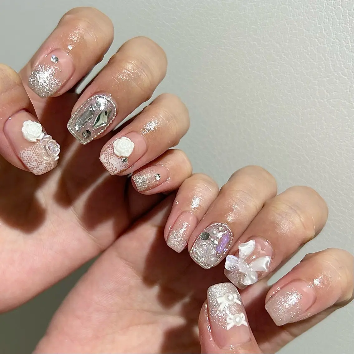 ネイル パラあり！フィルイン 美フォルムのネイルデザイン