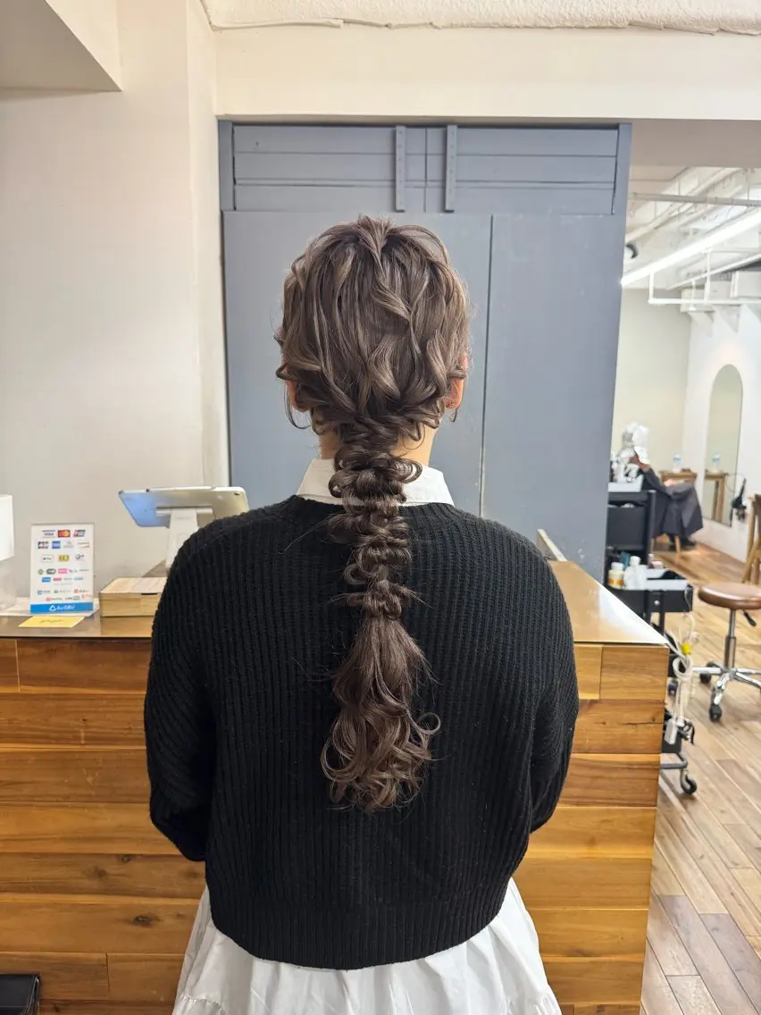 hair arrange🪻の写真