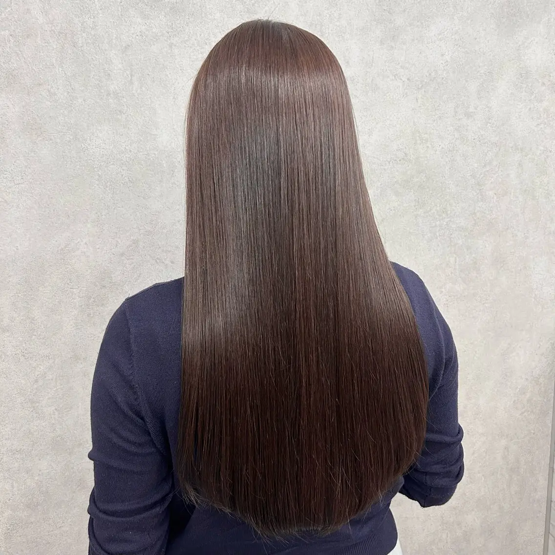 〖 💟艶カラー💟 〗　　　　　　　　　　　　　　　　　　　　　透明感カラー➕トリートメントの写真