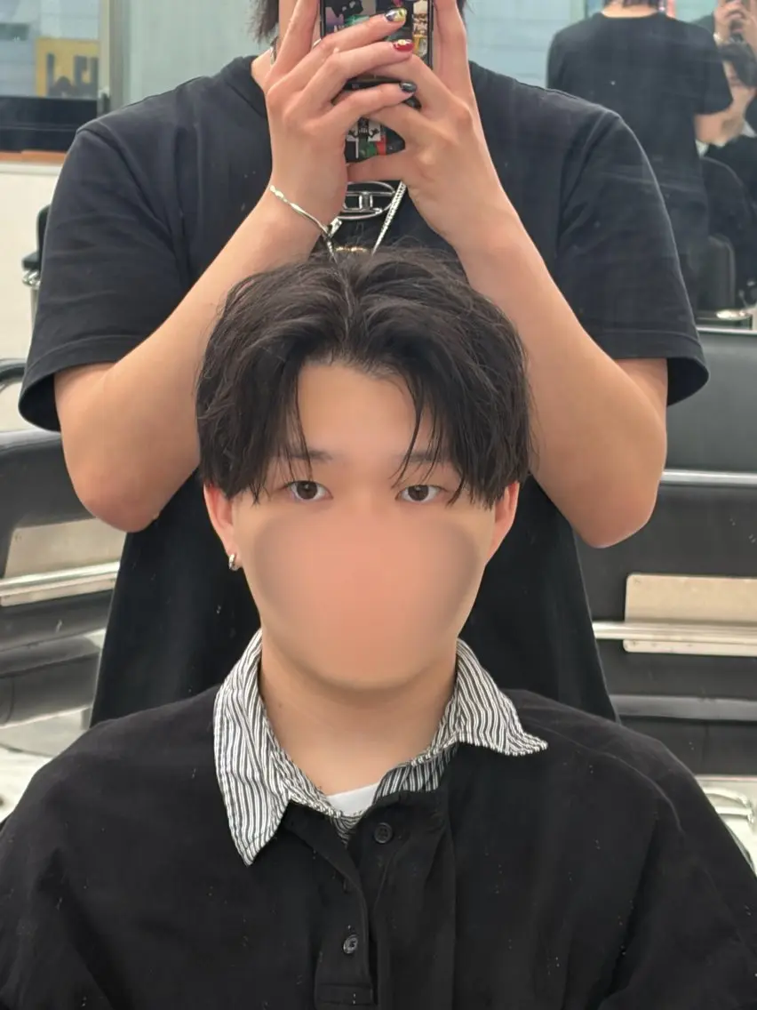 ショート メンズ カット フジイ カナウのヘアスタイル
